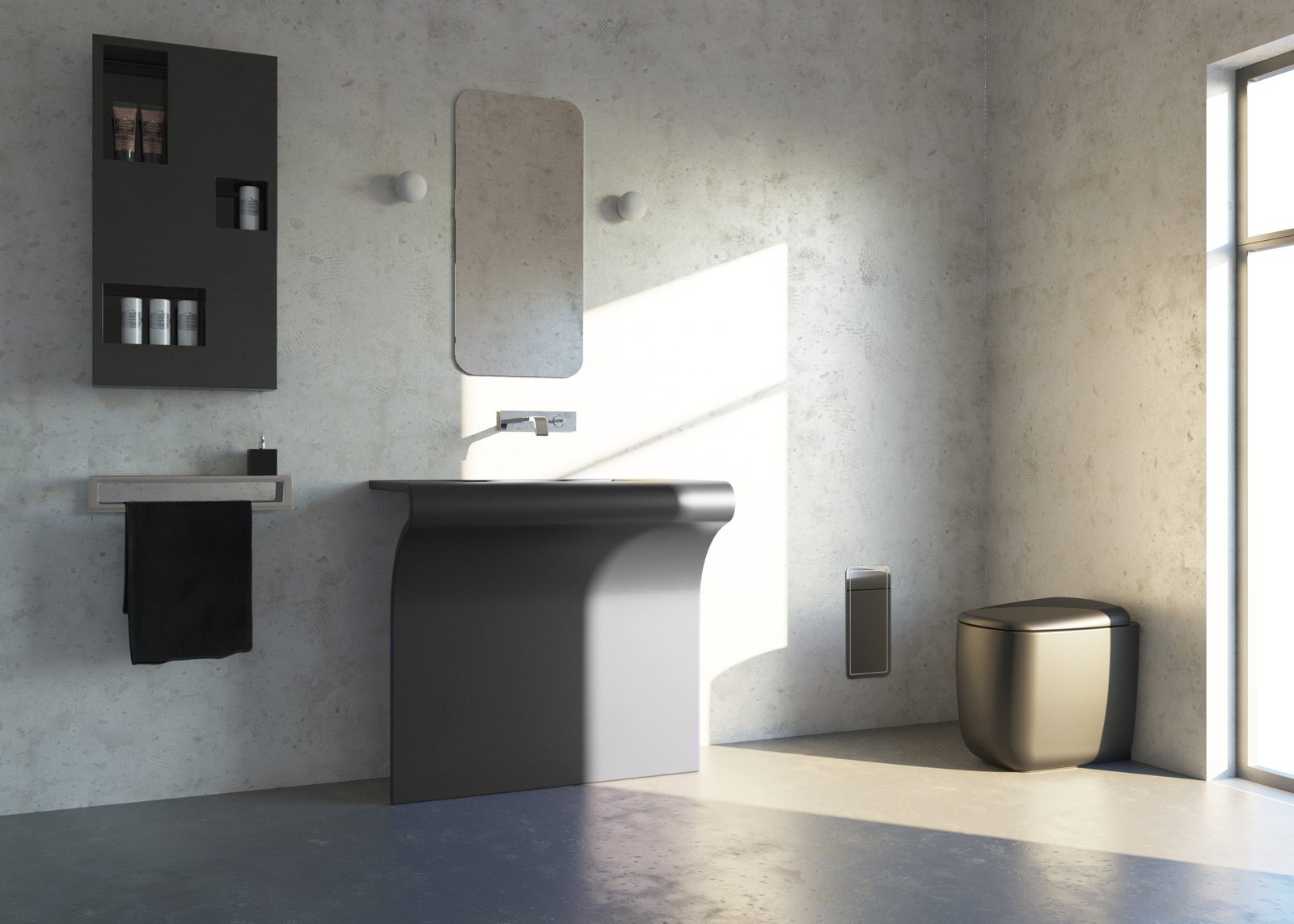 Stainless Steel Superyacht Bathroom Furniture