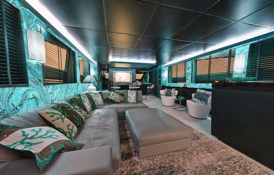 Superyacht Mirror Installation