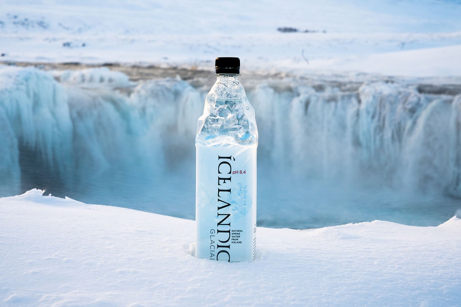 Sustainably Sourced Glacial Water