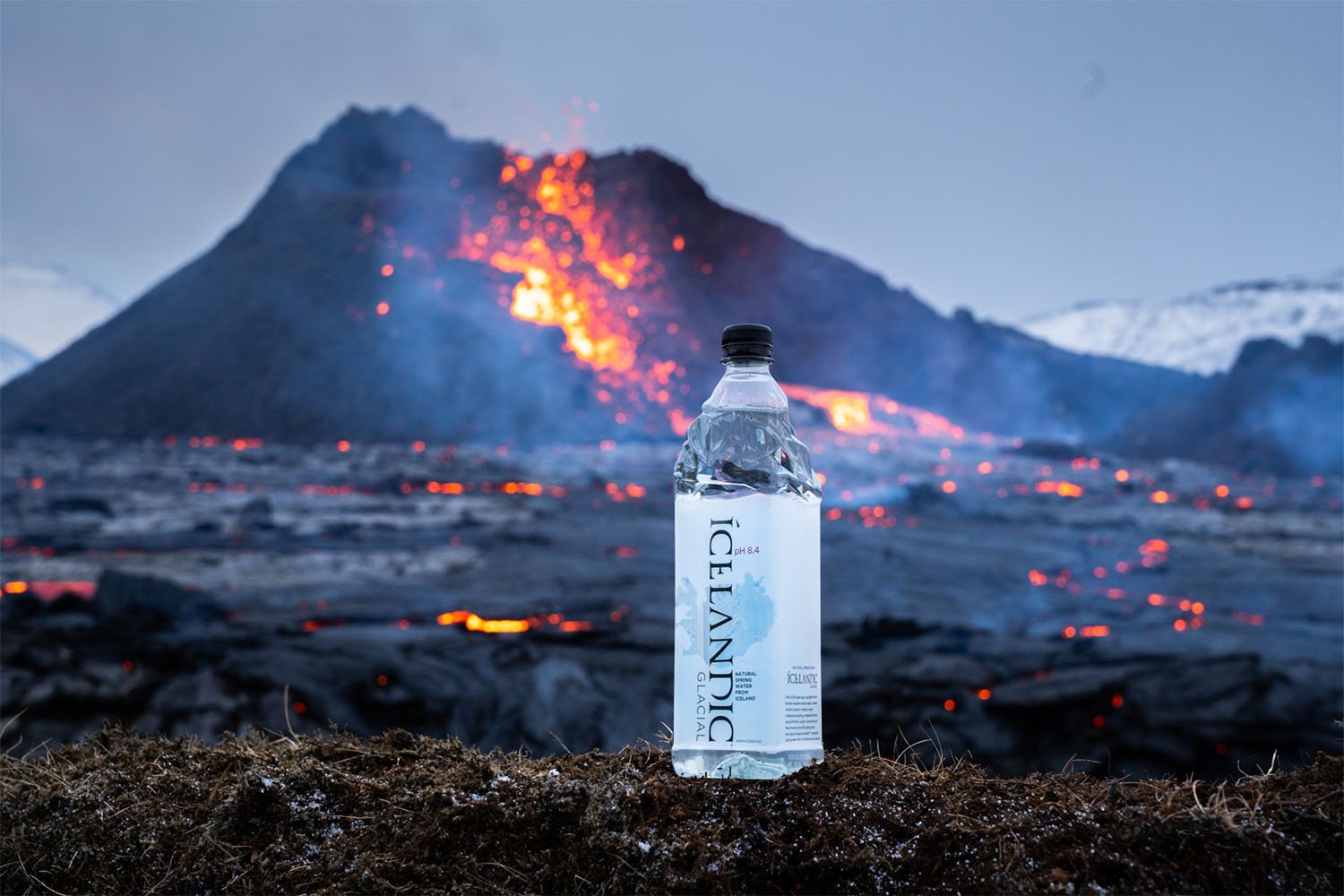 Glass Bottled Water