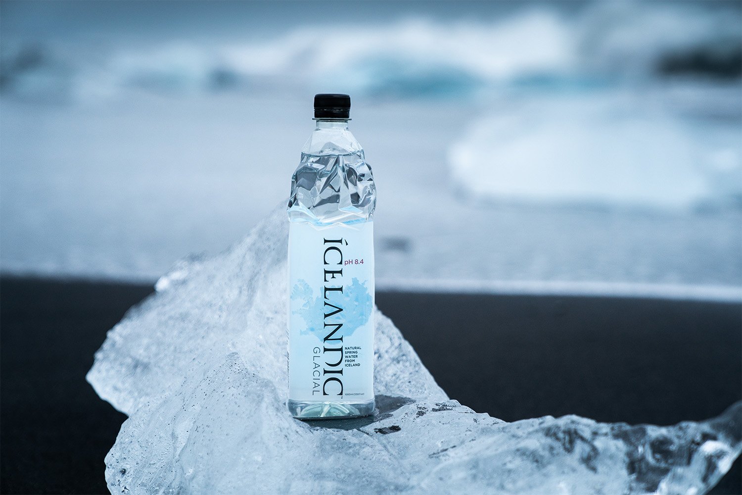 Sustainably Sourced Glacial Water / Glass Bottled Water / Bottled Superyacht Water