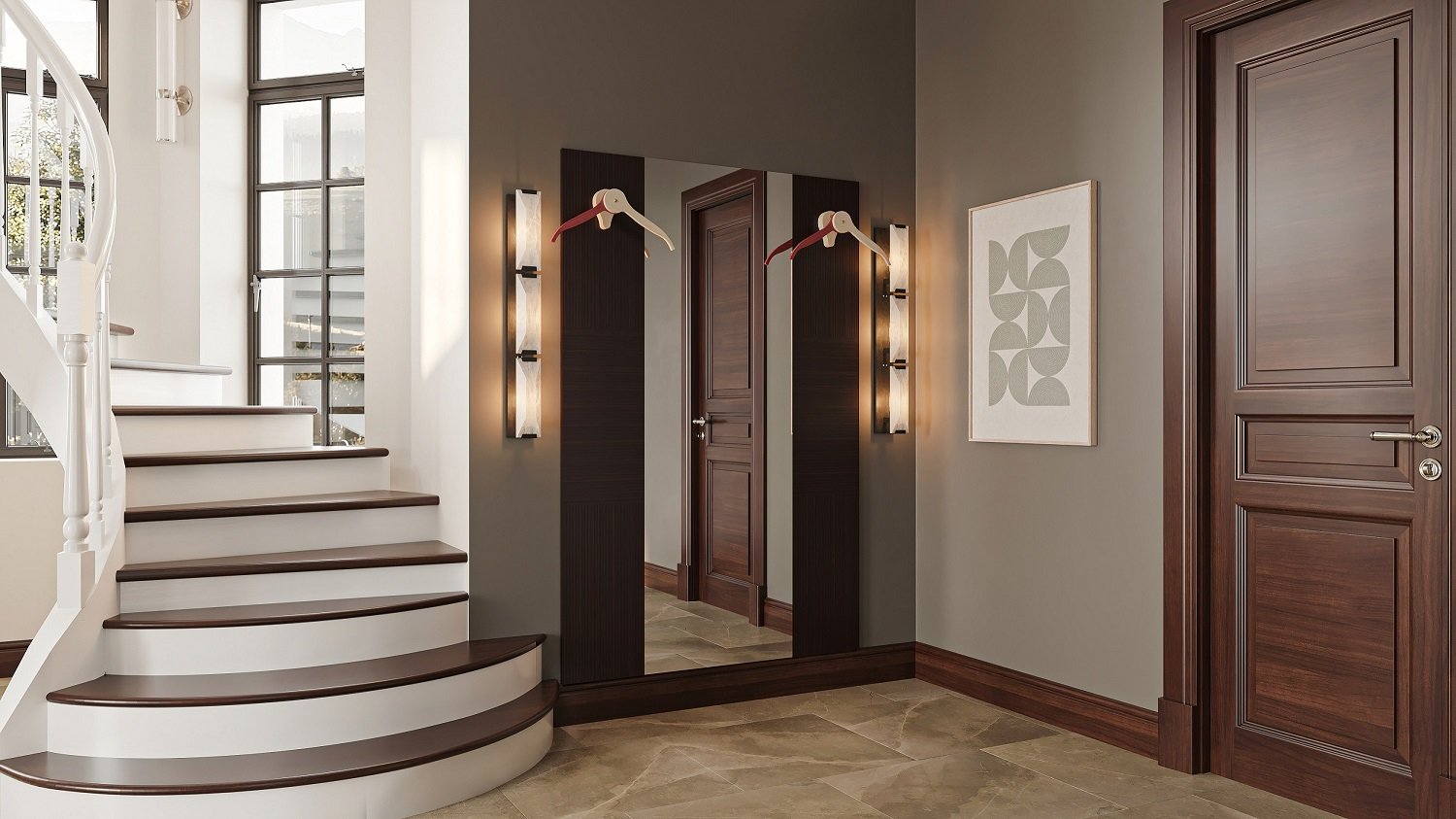 Mirror in the Canaletto collection