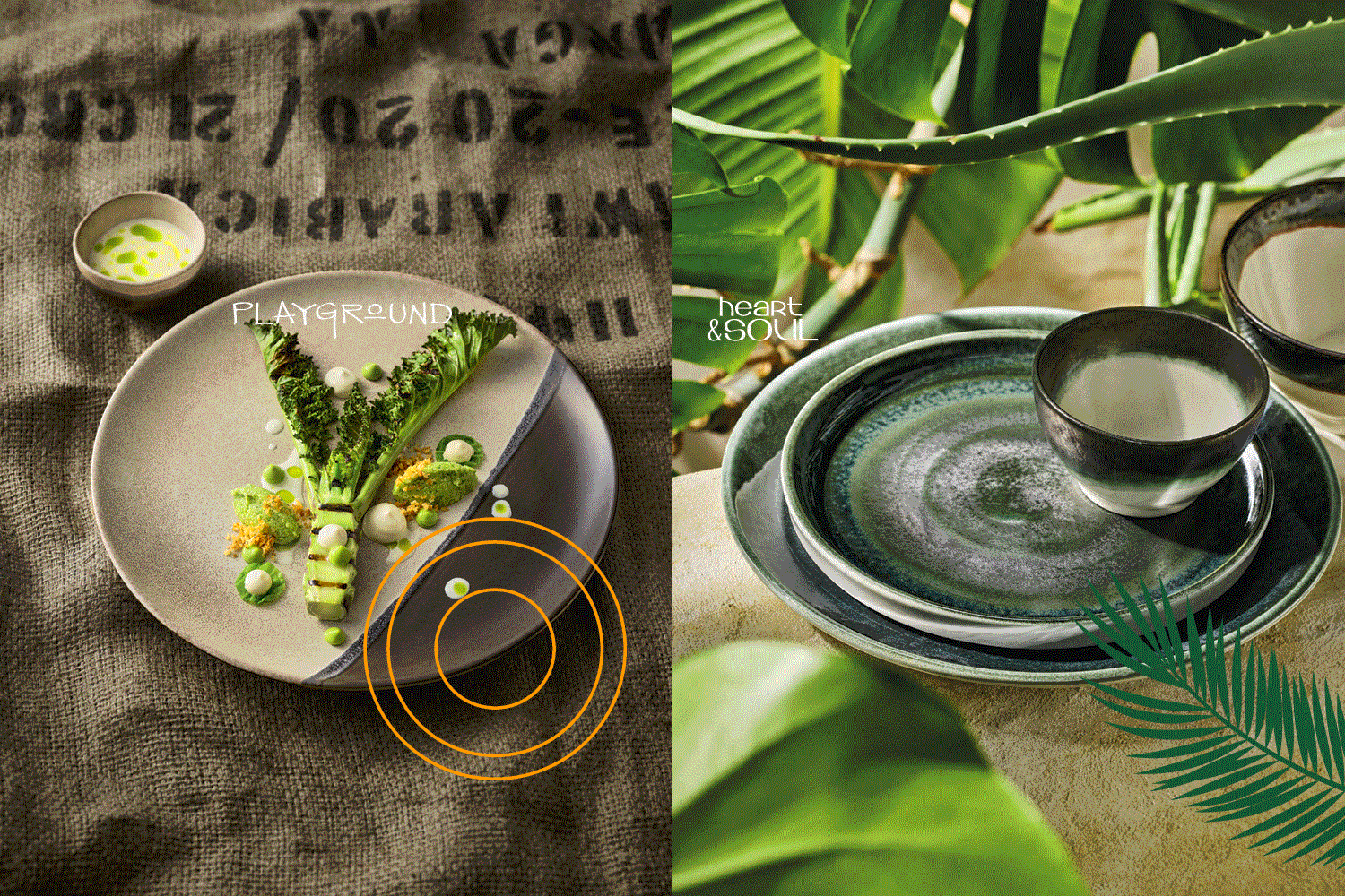 BHS Tabletop – Playground & HEART&SOUL - Eco-Friendly Dinnerware / Disposable Superyacht Tableware / Chinaware Products for Superyachts