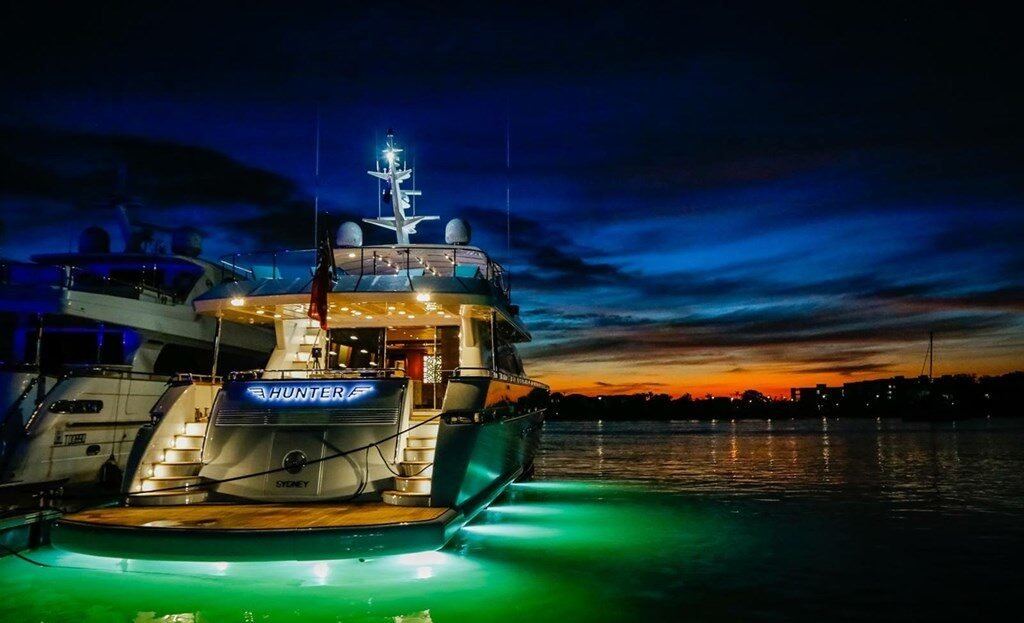 Premium Underwater Lighting For Superyachts