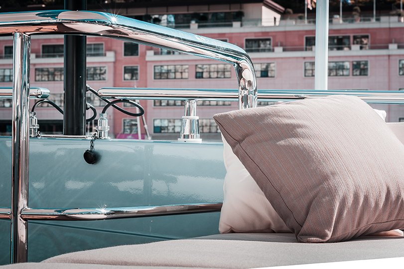 Modern Upholstery Trends Transform Superyacht Interiors and Decks