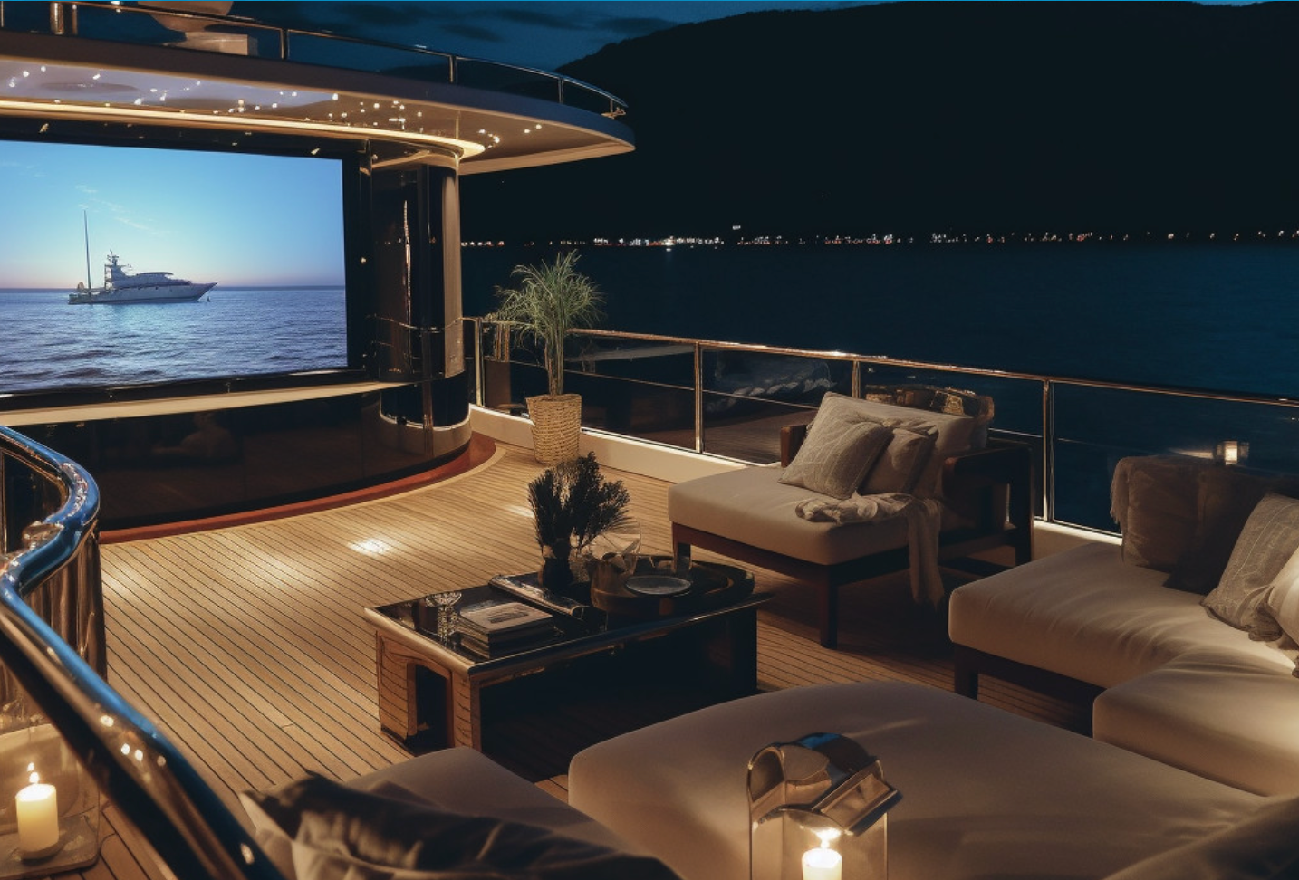 Bespoke Cinema & AV Systems for Superyachts
