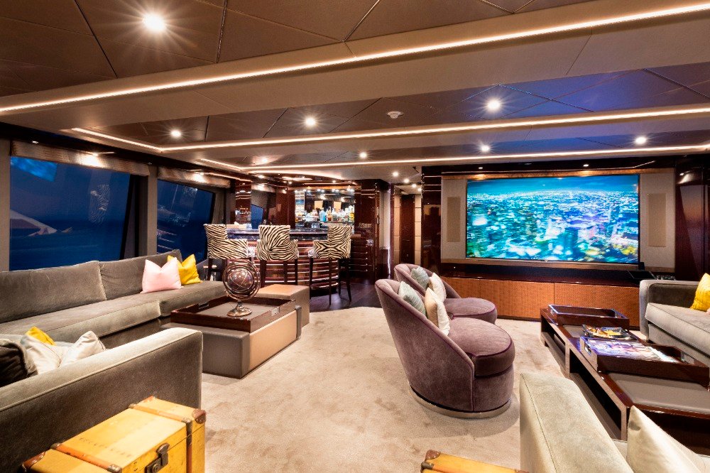 Bespoke Cinema & AV Systems for Superyachts