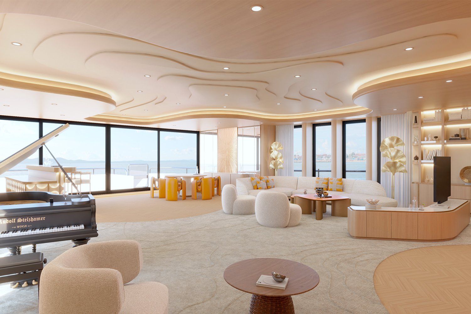 LUXURY YACHT INTERIOR DESIGN