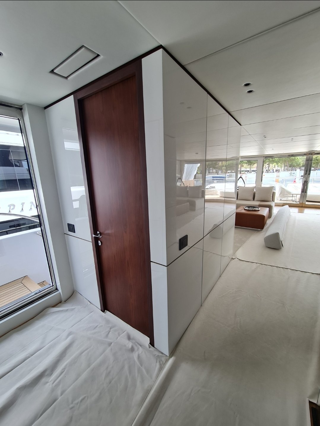 Interior and Exterior Superyacht Vinyl Wrapping