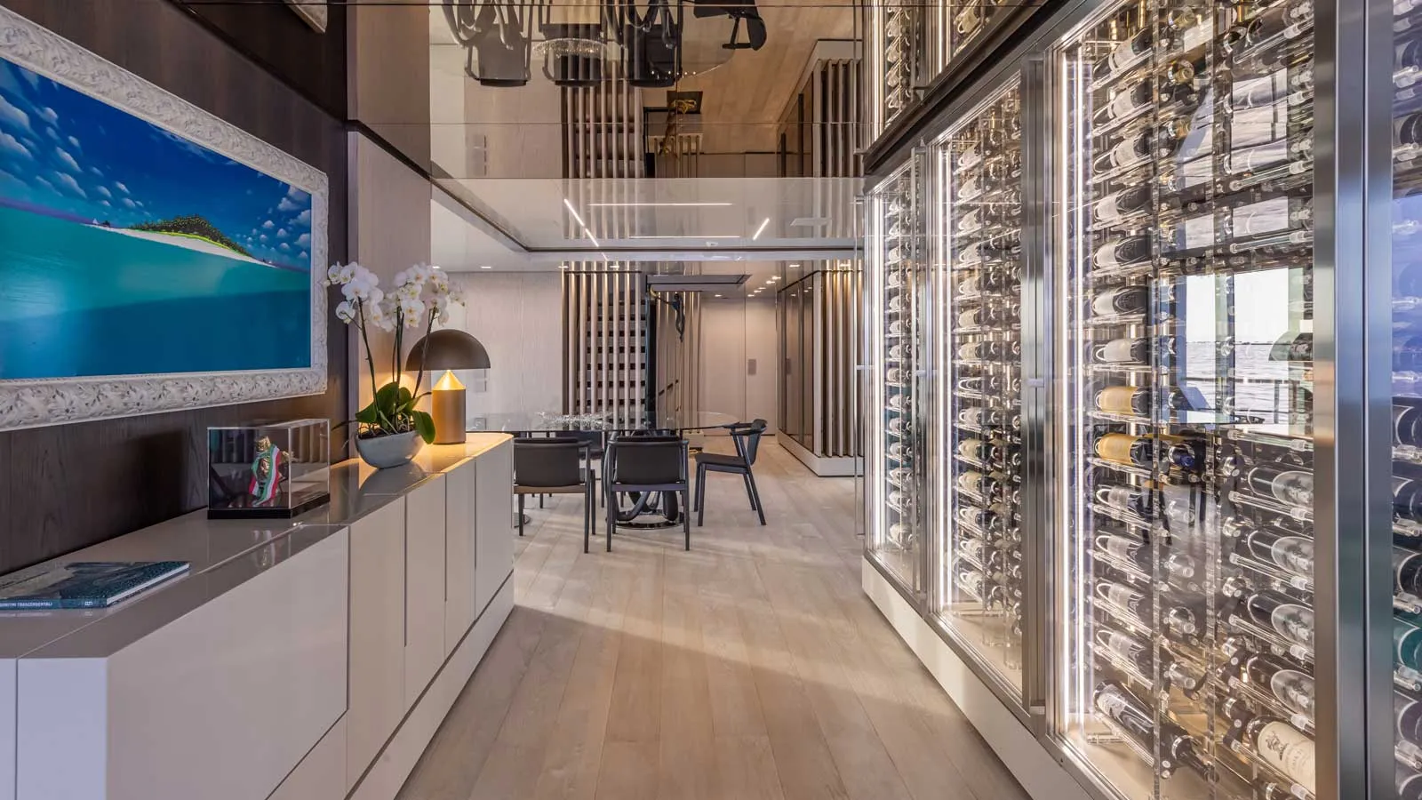 Bespoke Wine Cellars Become a Feature of Modern Superyachts